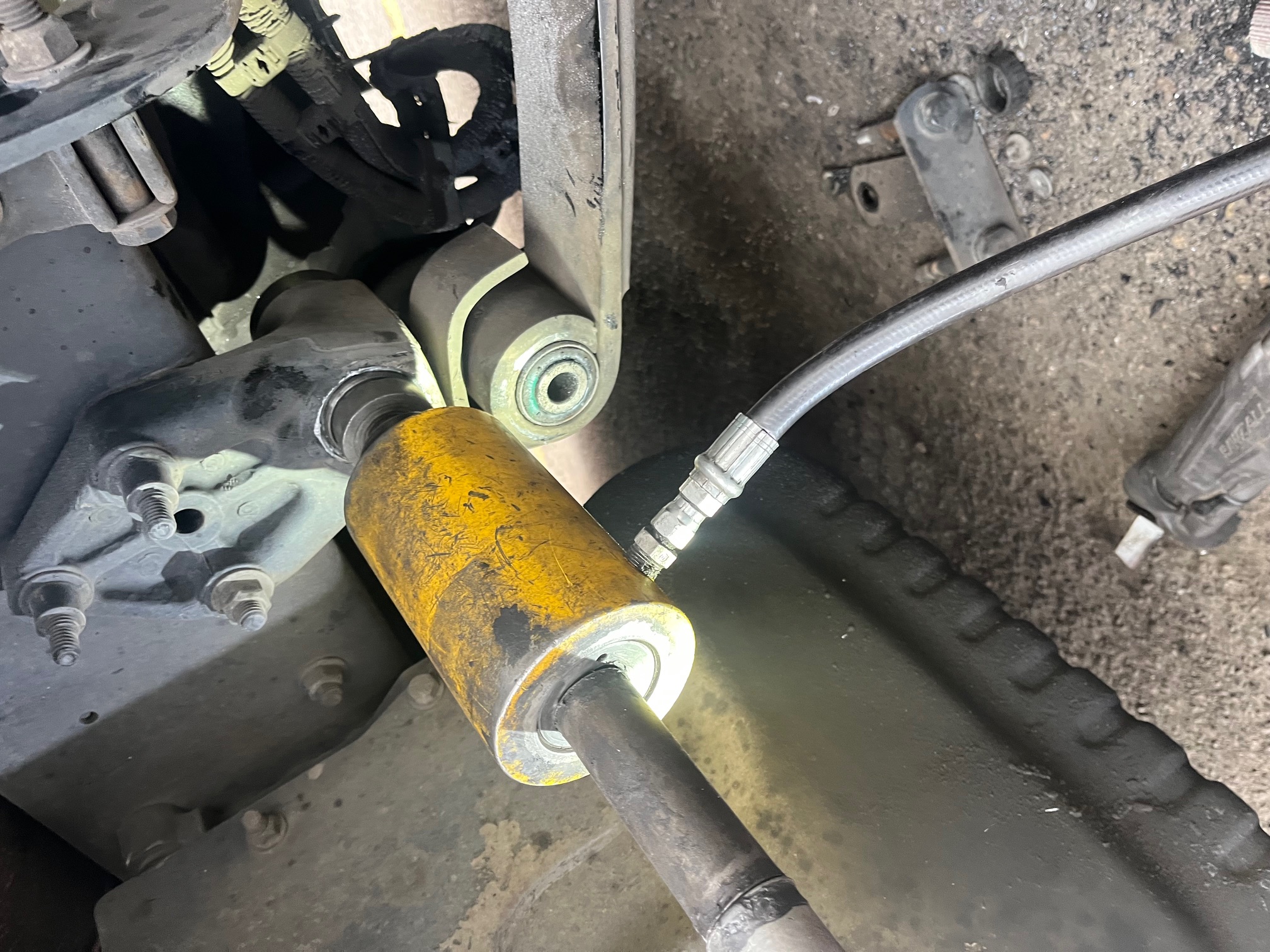 Semi truck repair